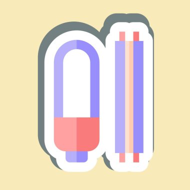 Etiket Ampulü İsrafı. Geri dönüşüm sembolüyle ilgili. dizayn edilebilir