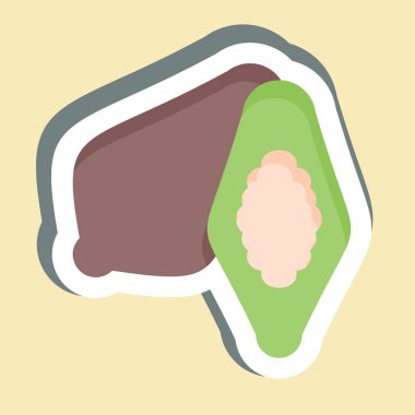 Etiketli kakao. Doğal Organik Kozmetik Sembolü ile ilgili. dizayn edilebilir