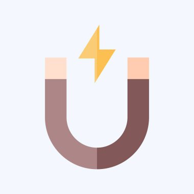 Simge Attrack. Medya sembolüyle ilgili. Düz stil. dizayn edilebilir