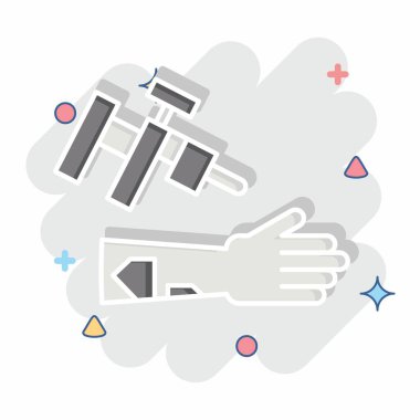 Simge Kol Tatto. Dövme sembolüyle ilgili. Çizgi roman. dizayn edilebilir