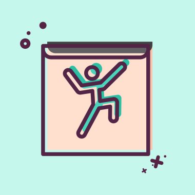 Simge Avatar. Metaverse sembolüyle ilgili. MBE tarzı. dizayn edilebilir