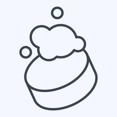 İkon eko sabun. Sera sembolüyle ilgili. Sıra tarzı. dizayn edilebilir