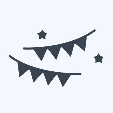 Simge dekorasyonu. Yeni yıl sembolüyle ilgili. Kabartma tarzı. dizayn edilebilir