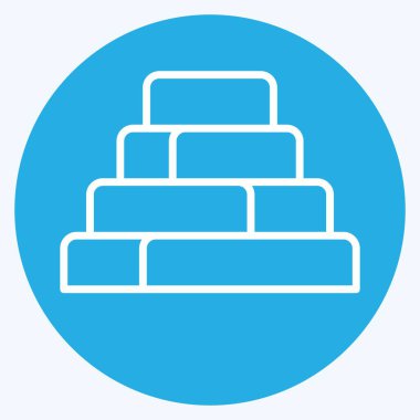 Simge Kompost. Doğal Kaynaklar sembolüyle ilgili. Mavi gözlü. dizayn edilebilir