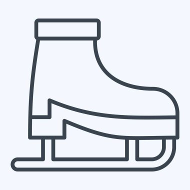 Icon Buz Pateni. Macera sembolüyle ilgili. Sıra tarzı. dizayn edilebilir