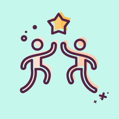 Simge Arkadaşları. Yeni yıl sembolüyle ilgili. MBE tarzı. dizayn edilebilir