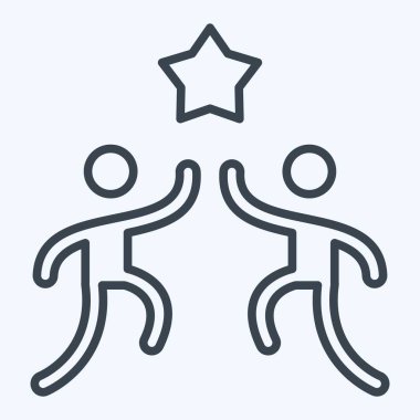 Simge Arkadaşları. Yeni yıl sembolüyle ilgili. Sıra tarzı. dizayn edilebilir