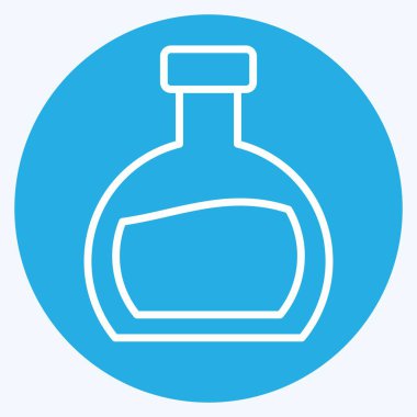 Simge Eski. Meşrubat sembolüyle ilgili. Mavi gözlü. dizayn edilebilir