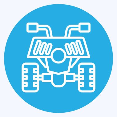 Simge Avlusu. Macera sembolüyle ilgili. Mavi gözlü. dizayn edilebilir