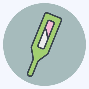 Simge Merkür. Atık Ayıklama sembolüyle ilgili. renk arkadaşı stili. dizayn edilebilir