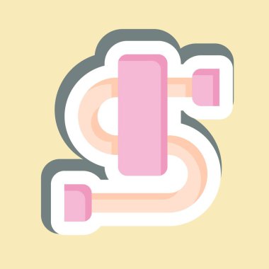 Çıkartma Kulesi Demiryolu. Tuvalet sembolüyle ilgili. dizayn edilebilir