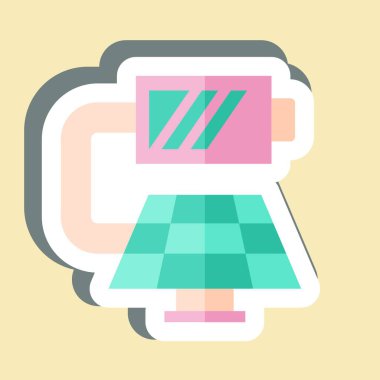 Etiket Güneş Enerjisi. Yükleme sembolüyle ilgili. dizayn edilebilir