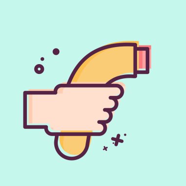 Icon Ev şarj oluyor. Yükleme sembolüyle ilgili. MBE tarzı. dizayn edilebilir