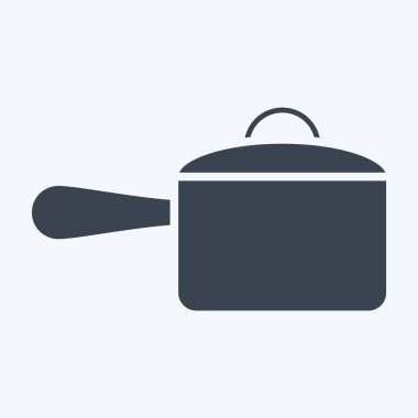 Simge tenceresi. Mutfak Utensilleri sembolüyle ilgili. Kabartma tarzı. dizayn edilebilir