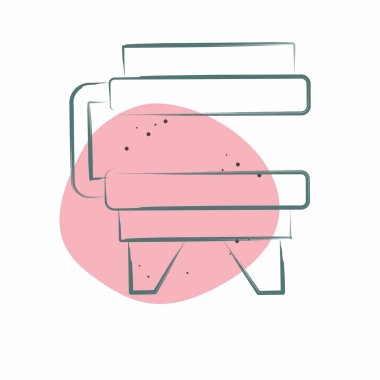 Simge solaryumu. Spf ve Sun sembolüyle ilgili. Renkli Leke Biçimi. dizayn edilebilir