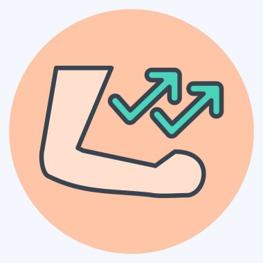 Simge Koruma Kolu. Spf ve Sun sembolüyle ilgili. renk arkadaşı stili. dizayn edilebilir