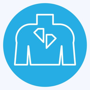 Simge Sırtı Tatto. Dövme sembolüyle ilgili. Mavi gözlü. dizayn edilebilir