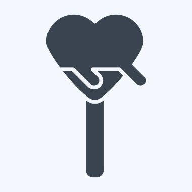 Simge Karamelleştirildi. Cadılar Bayramı sembolüyle ilgili. Kabartma tarzı. dizayn edilebilir