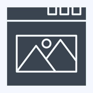 Simgesel Dijital Sanat. Metaverse sembolüyle ilgili. Kabartma tarzı. dizayn edilebilir