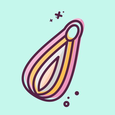 Icon Eko Ağ Torbası. Sera sembolüyle ilgili. MBE tarzı. dizayn edilebilir