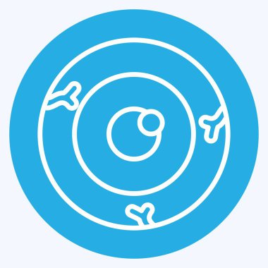 Simge Göz. Cadılar Bayramı sembolüyle ilgili. Mavi gözlü. dizayn edilebilir