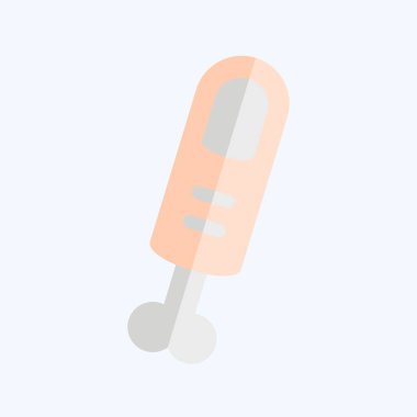 Simge Parmak. Cadılar Bayramı sembolüyle ilgili. Düz stil. dizayn edilebilir