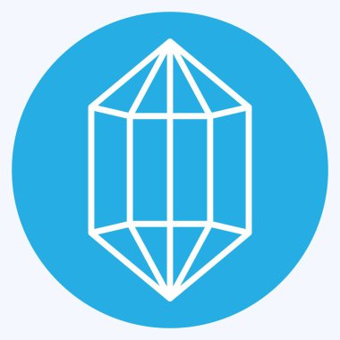 Simge mücevheri. Doğal Kaynaklar sembolüyle ilgili. Mavi gözlü. dizayn edilebilir