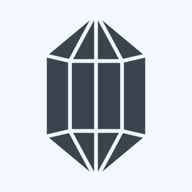 Simge mücevheri. Doğal Kaynaklar sembolüyle ilgili. Kabartma tarzı. dizayn edilebilir