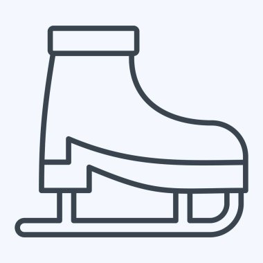 Icon Buz Pateni. Macera sembolüyle ilgili. Sıra tarzı. dizayn edilebilir