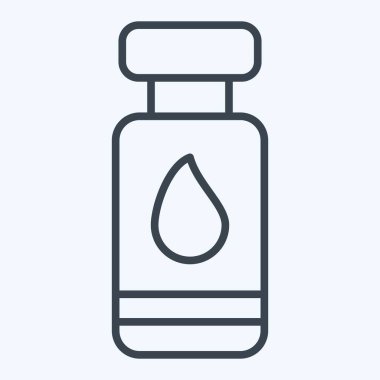 Simge mürekkebi. Yazdırma sembolüyle ilgili. Sıra tarzı. dizayn edilebilir