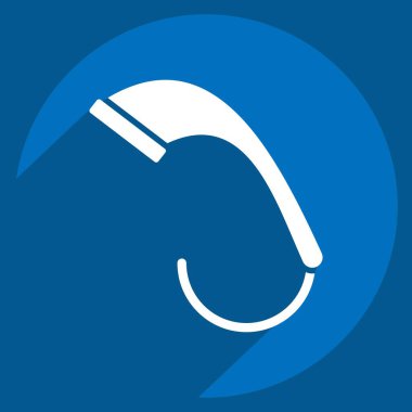 Simge Düşük Akış Duş Başlıkları. Sera sembolüyle ilgili. Uzun gölge tarzı. dizayn edilebilir