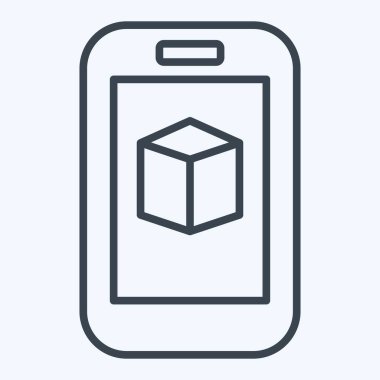 Simge Meta Küpü. Metaverse sembolüyle ilgili. Sıra tarzı. dizayn edilebilir