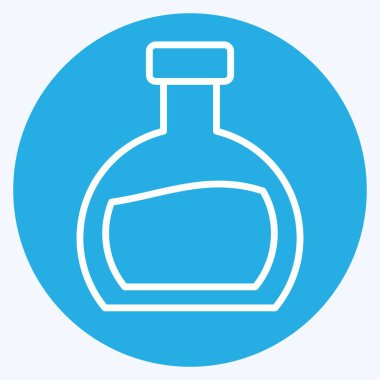 Simge Eski. Meşrubat sembolüyle ilgili. Mavi gözlü. dizayn edilebilir