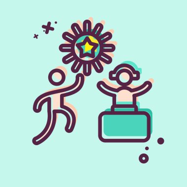 Simge Partisi. Yeni yıl sembolüyle ilgili. MBE tarzı. dizayn edilebilir