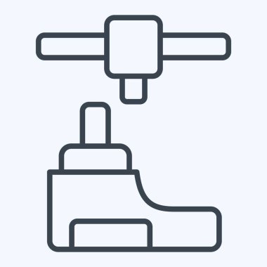 Simge Protezi. Yazdırma sembolüyle ilgili. Sıra tarzı. dizayn edilebilir