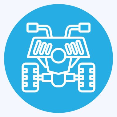 Simge Avlusu. Macera sembolüyle ilgili. Mavi gözlü. dizayn edilebilir