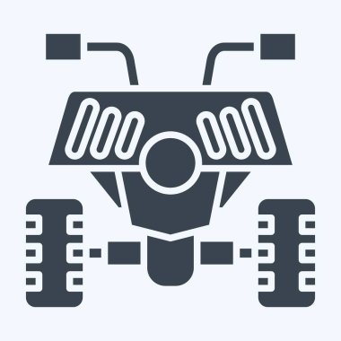 Simge Avlusu. Macera sembolüyle ilgili. Kabartma tarzı. dizayn edilebilir