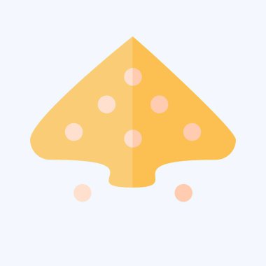 Simge Kumu. Doğal Kaynaklar sembolüyle ilgili. Düz stil. dizayn edilebilir