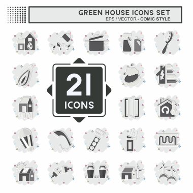 Simge Sera Salonu. Eğitim sembolüyle ilgili. Çizgi roman. dizayn edilebilir