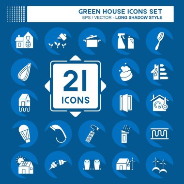 Simge Sera Salonu. Eğitim sembolüyle ilgili. Uzun gölge tarzı. dizayn edilebilir