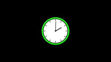 Siyah arkaplanda alarm saati