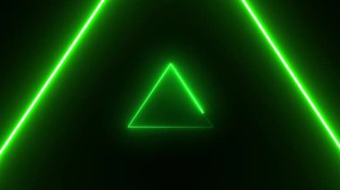 3 boyutlu görüntüleme, soyut neon ışığı, neon ışıklı arka plan, parlayan çizgiler, neon, geometrik şekil