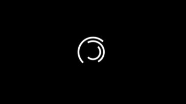 çember logo tasarım vektörü