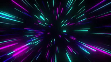 3d soyut çokrenkli parlayan ışık arkaplanı oluşturma