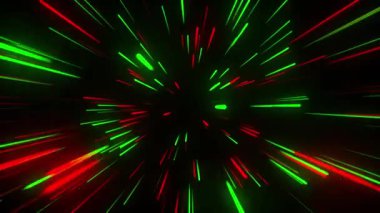 Parlayan ışıkların soyut arkaplanı. 3d oluşturma.