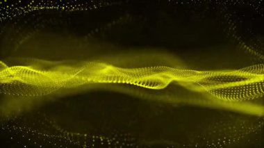 neon parlayan tekno çizgiler, merhaba - kare şekilli ve çizgileri olan fütüristik soyut arka plan şablonu