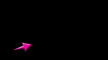 3 boyutlu illüstrasyon. Neon ışıkları ile soyut arkaplan.