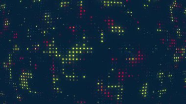 Soyut arkaplan, 3 boyutlu illüstrasyon. çok renkli kırmızı fraktal ve yaratıcı grafik tasarım sanatı.