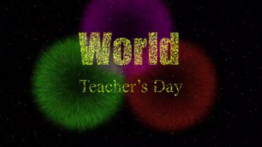 Dünya Öğretmenler Günü. 3 Boyutlu Hazırlama.