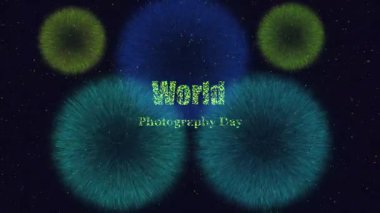 Dünya 'nın günü. soyut bulanık arkaplan.